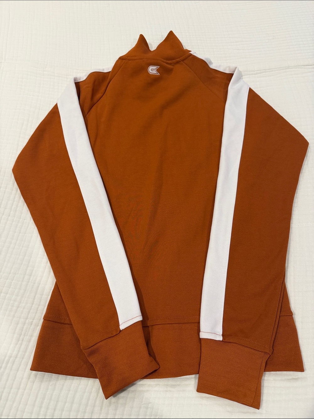 Texas Longhorns Burnt Orange Full-Zip Jacket Size Small College Football - Picture 3 of 5
